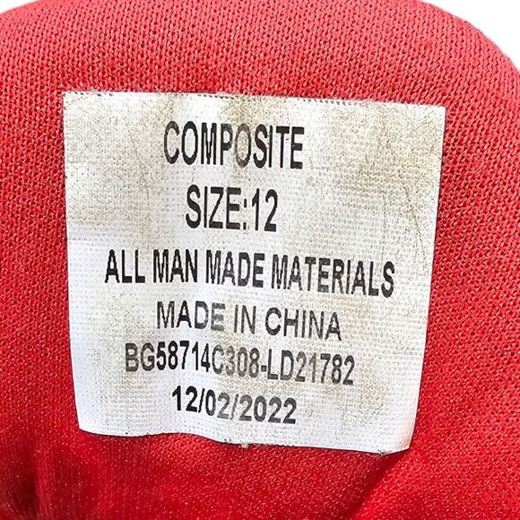 SHAQ Kids Basketball Shoes Size 12 Slip On With Latch Hook Straps Used Condition - Picture 7 of 8